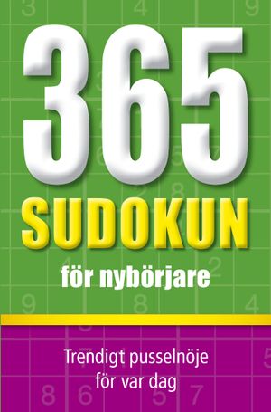 365 sudokun för nybörjare