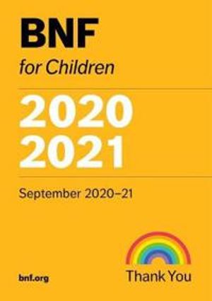 BNF for children 2020-2021