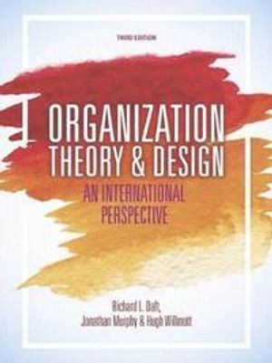 Organization Theory and Design | 3:e upplagan