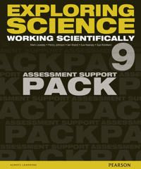 Exploring Science: Working Scientifically Assessment Support Pack Year 9 | 0:e upplagan