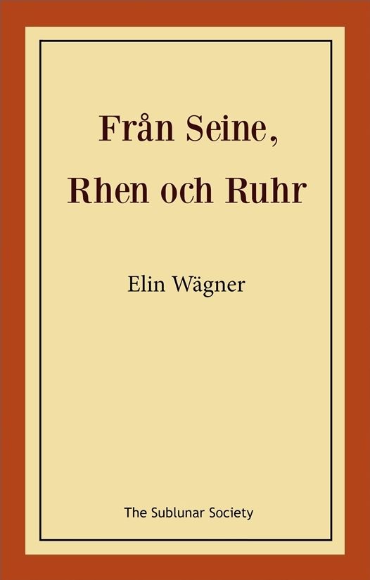 Från Seine, Rhen och Ruhr | 0:e upplagan
