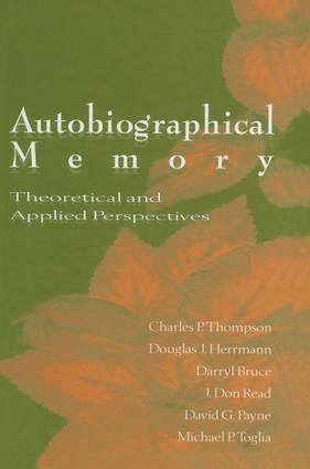 Autobiographical Memory | 1:a upplagan