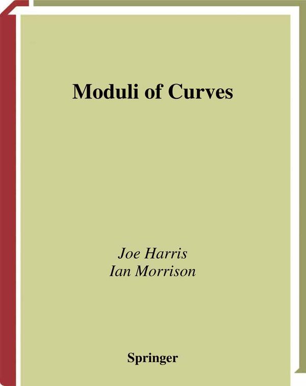 Moduli of Curves | 0:e upplagan