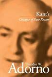 Kant?s Critique of Pure Reason