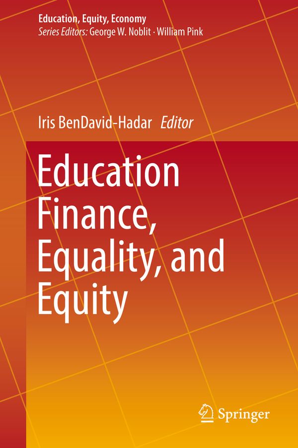 Education Finance, Equality, and Equity | 1:a upplagan