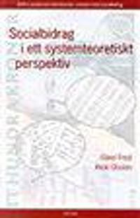 Socialbidrag i ett systemteoretiskt perspektiv | 1:a upplagan