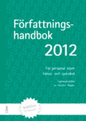 Författningshandbok 2012 | 43:e upplagan