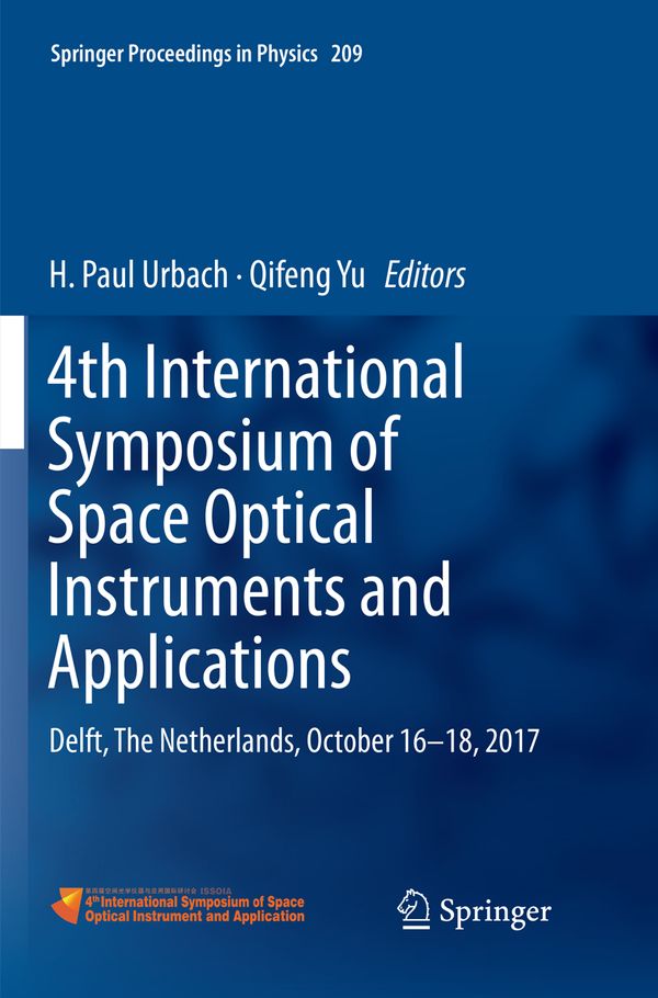 4th International Symposium of Space Optical Instruments and Applications | 1:a upplagan
