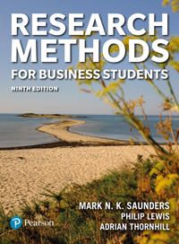 Research Methods for Business Students | 9:e upplagan