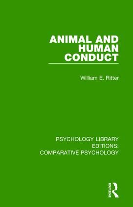 Animal and Human Conduct | 1:a upplagan