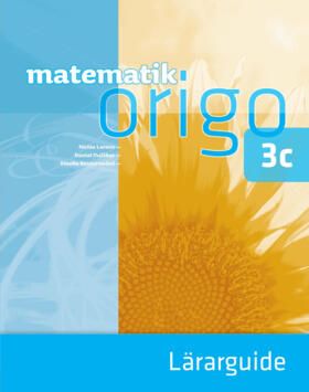 Matematik Origo 3c Lärarguide | 0:e upplagan