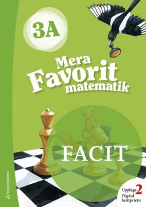 Mera Favorit matematik 3A Facit 5-pack | 1:a upplagan