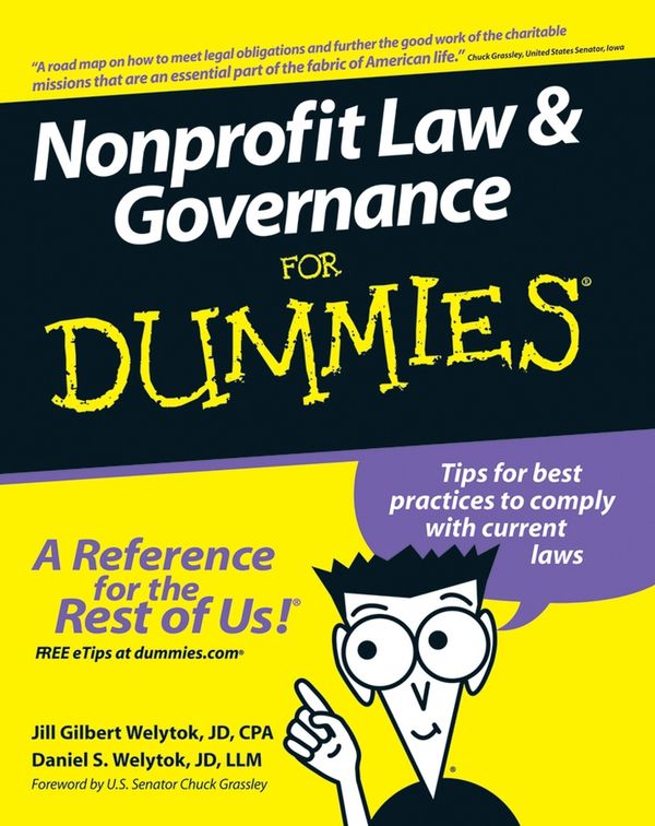 Nonprofit Law & Governance For Dummies | 1:a upplagan
