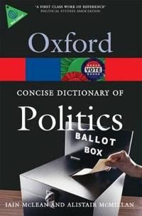 The Concise Oxford Dictionary of Politics | 3:e upplagan