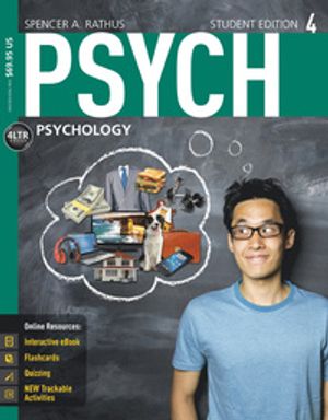 PSYCH (with PSYCH Online, 1 term (6 months) Printed Access Card) | 4:e upplagan