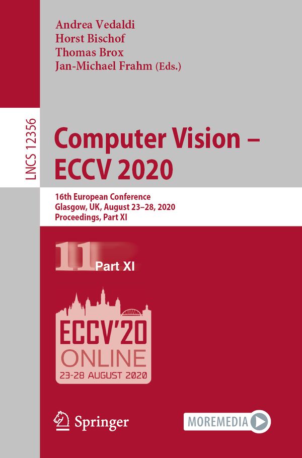 Computer Vision – ECCV 2020 | 1:a upplagan