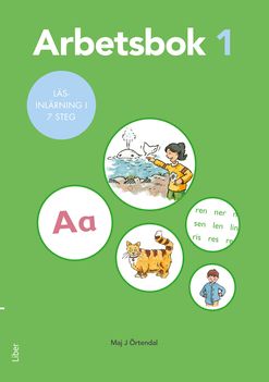 Läsinlärning i 7 steg Arbetsbok 1 | 1:a upplagan