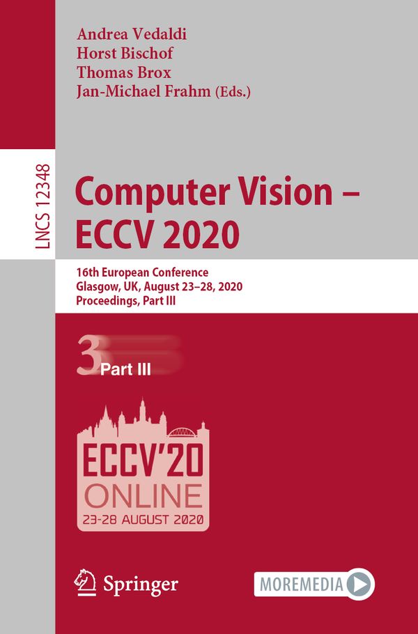 Computer Vision – ECCV 2020 | 1:a upplagan