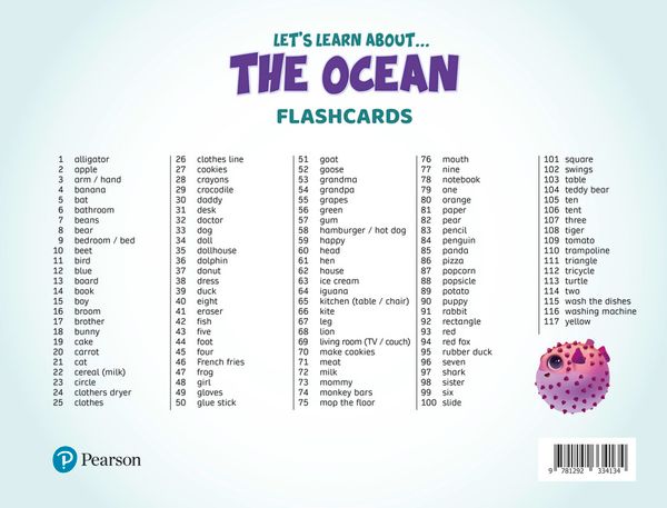 Let's Learn About the Ocean K1 Flashcards | 0:e upplagan
