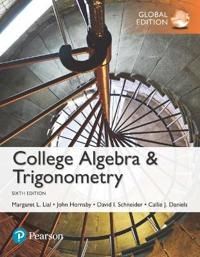 College Algebra and Trigonometry plus MyMathLab with Pearson eText, Global Edition | 6:e upplagan