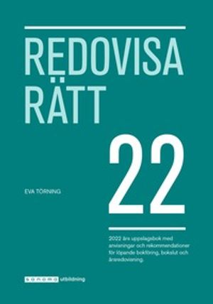 Redovisa Rätt 2022