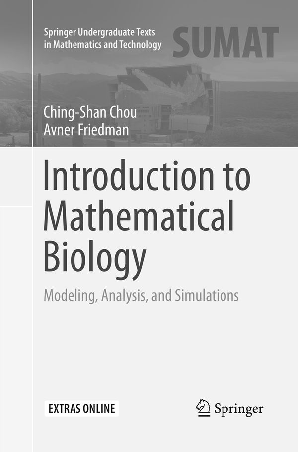Introduction to Mathematical Biology | 1:a upplagan
