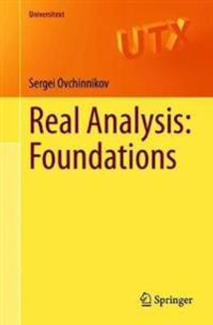 Real Analysis: Foundations | 1:a upplagan