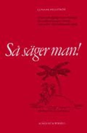 Så säger man | 1:a upplagan