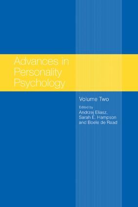 Advances in Personality Psychology | 1:a upplagan