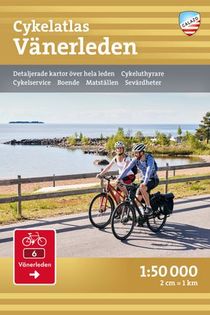 Cykelatlas V&auml;nerleden 1:50.000