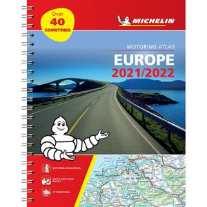 Europe 2021/2022 - tourist and motoring atlas (a4-spiral)