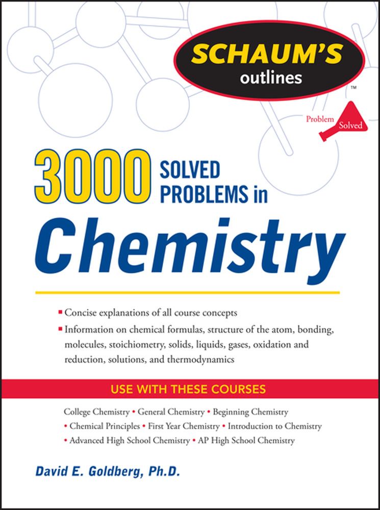 3,000 Solved Problems In Chemistry - David E. Goldberg