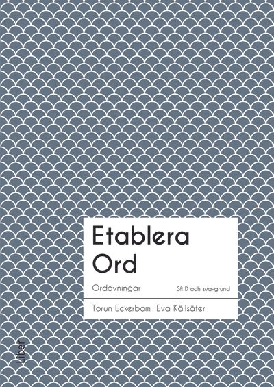 Etablera Ord | 1:a upplagan