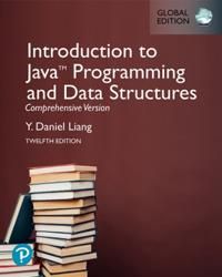 Introduction to Java Programming and Data Structures, Comprehensive Version, Global Edition | 12:e upplagan