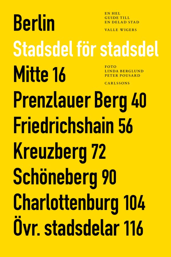 Berlin stadsdel för stadsdel | 3:e upplagan