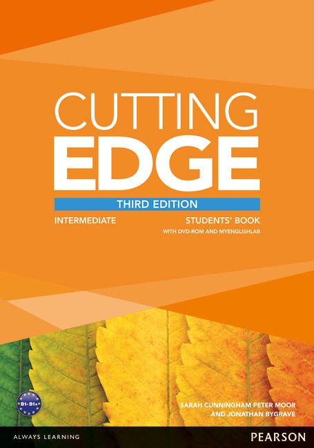 Cutting Edge 3rd Edition Intermediate Students' Book with DVD and MyEnglishLab Pack | 3:e upplagan