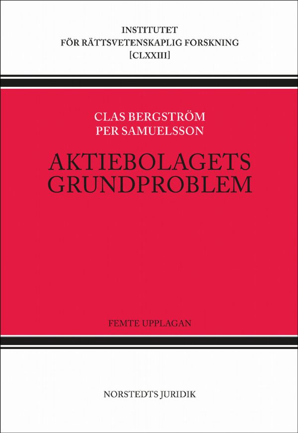 Aktiebolagets grundproblem | 5:e upplagan