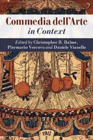 Commedia dell'Arte in Context