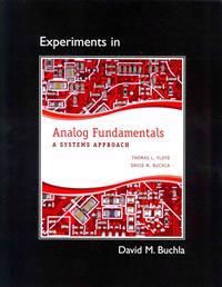Lab Manual for Analog Fundamentals | 0:e upplagan