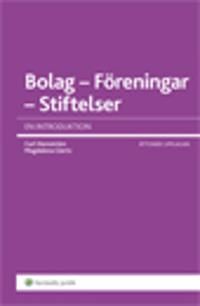 Bolag, föreningar, stiftelser : en introduktion | 8:e upplagan