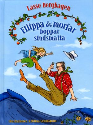 Filippa & morfar hoppar studsmatta