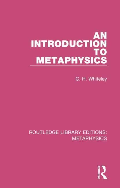 An Introduction to Metaphysics | 1:a upplagan