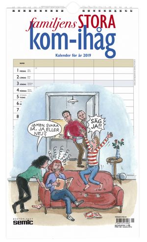 Familjens stora kom-ihåg-kalender 2019