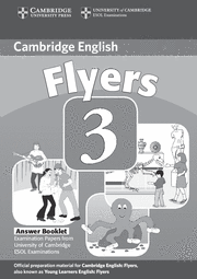 Cambridge young learners english tests flyers 3 answer booklet - examinatio