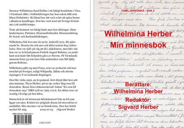 Min minnesbok | 0:e upplagan