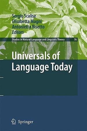 Universals of Language Today | 1:a upplagan