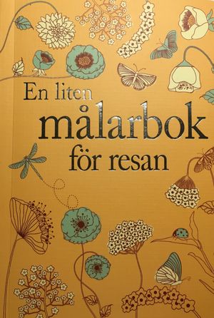 En liten målarbok för resan