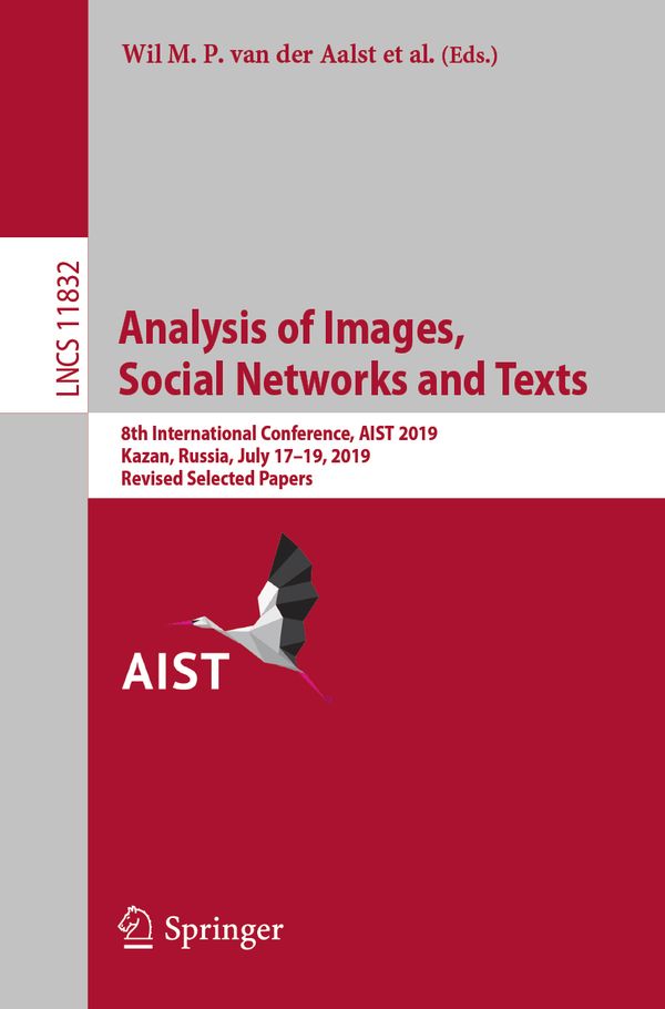 Analysis of Images, Social Networks and Texts | 1:a upplagan