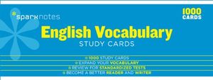 English Vocabulary SparkNotes Study Cards