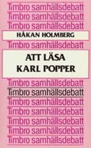 Att läsa Karl Popper | 1:a upplagan